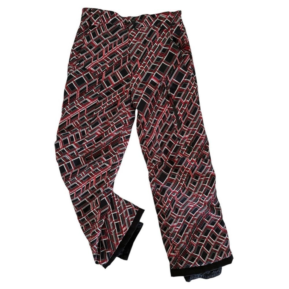 Spyder Ski Snow Pants Geometric Print Youth 12